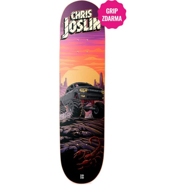 Sk8 Deska Plan B Jackedup Joslin - Oranžová - 8.375