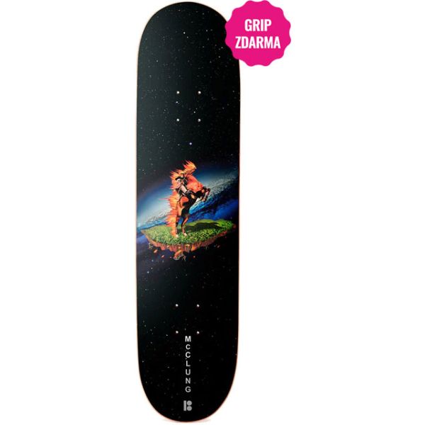 Sk8 Deska Plan B Ghostrider Mcclung - Černá - 8.25