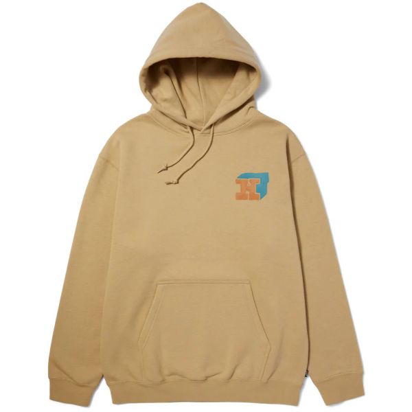 Mikina Huf Morex Hoodie - Béžová - L
