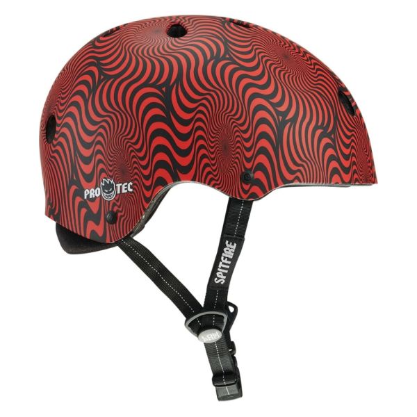 Sk8 Helma Pro-Tec Low Pro Spitfire - Červená - Xl/Xxl