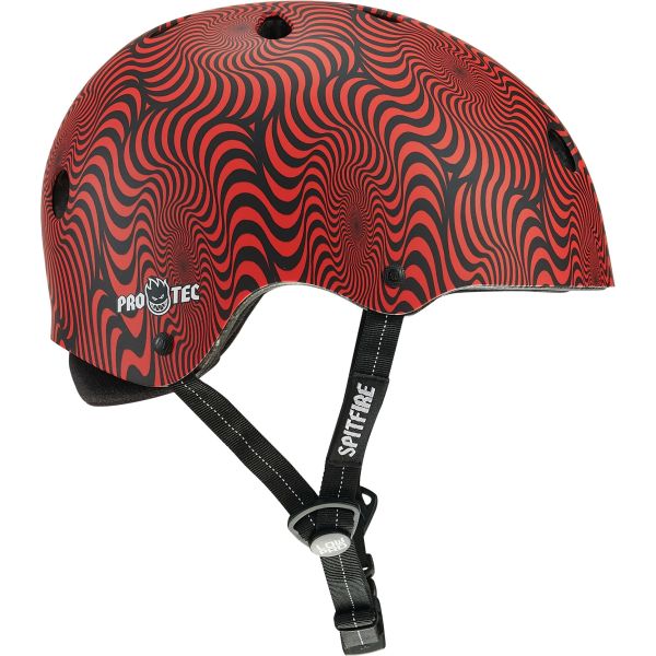 Sk8 Helma Pro-Tec Low Pro Spitfire - Červená - S/M