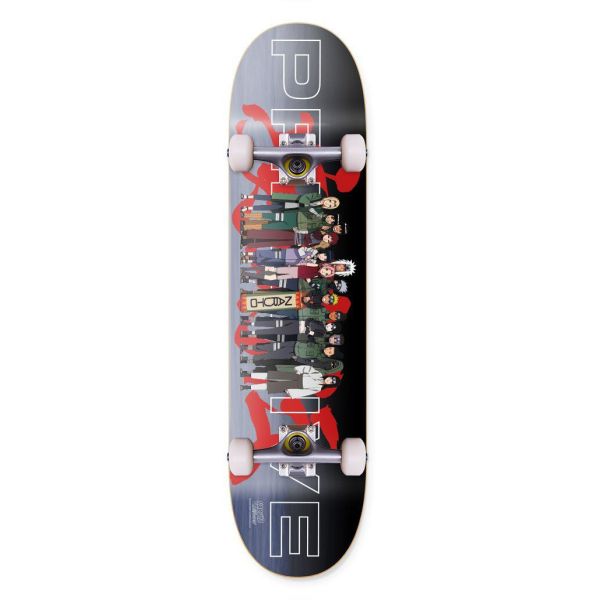Sk8 Komplet Primitive X Naruto Shippuden - Šedá - 8.125