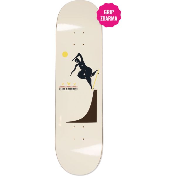 Sk8 Deska Polar Oskar Rozenberg - Bs Nos - Hnědá - 8.375