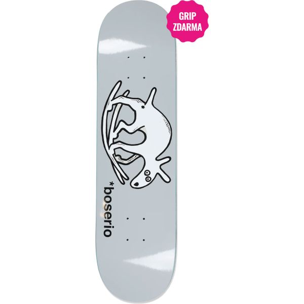 Sk8 Deska Polar Nick Boserio - Useless W - Šedá - 8.625