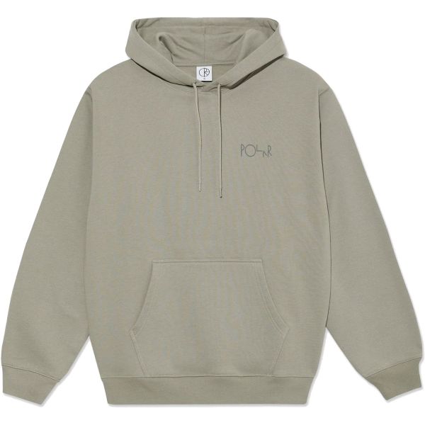 Mikina Polar Stroke Logo Dave Hoodie - Béžová - L