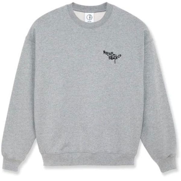 Mikina Polar Ornament Logo - Šedá - L