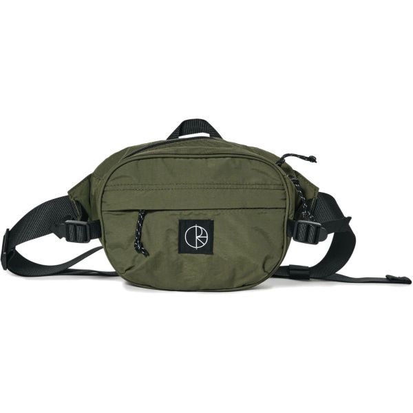 Ledvinka Polar Nylon Hip Bag - Zelená - Univerzální