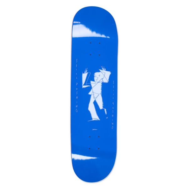 Sk8 Deska Polar Team Alv - Still Pushing - Modrá - 8.375