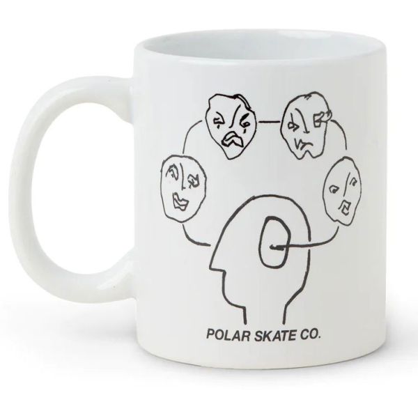Hrnek Polar Head Space - Bílá - 330Ml
