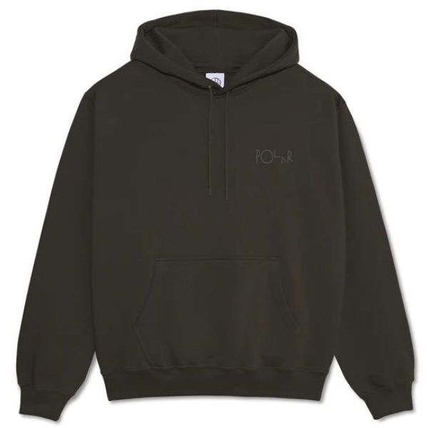 Mikina Polar Stroke Logo Hoodie - Černá - Xxl