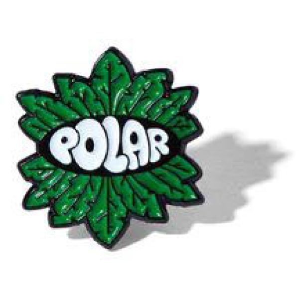 Odznáček Polar Leaves - Zelená - Univerzální