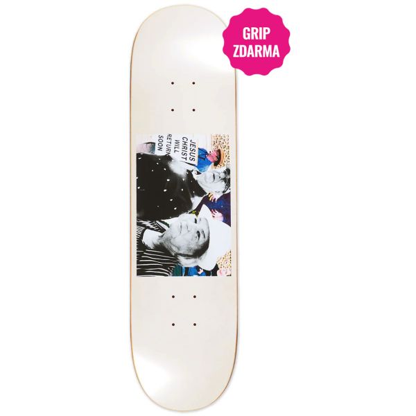Sk8 Deska Polar Aaron Herrington - Retur - Bílá - 8.25