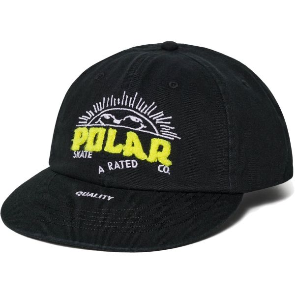 Kšiltovka Polar Cheeky Sun Ramy Cap - Černá - Univerzální