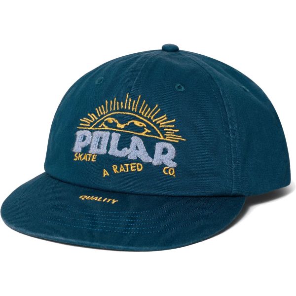 Kšiltovka Polar Cheeky Sun Ramy Cap - Modrá - Univerzální