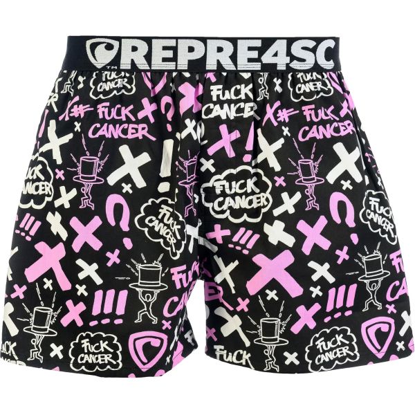 Trenky Represent Excl. Mike Fuck Cancer - Černá - M