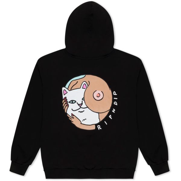 Mikina Ripndip Must Be Nice Boobies Hood - Černá - S
