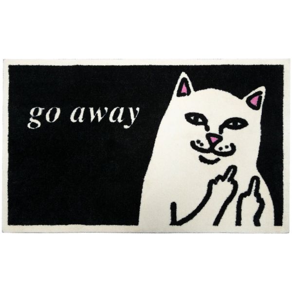 Rohožka Ripndip Go Away - Černá - Univerzální