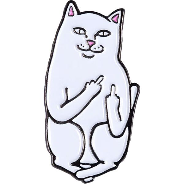 Odznáček Ripndip Lord Nermal - Bílá - Univerzální