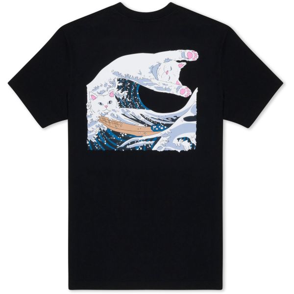 Triko Ripndip The Great Wave Of Nerm - Černá - M