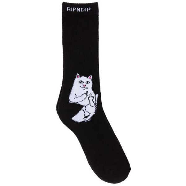 Ponožky Ripndip Lord Nermal - Černá - Univerzální
