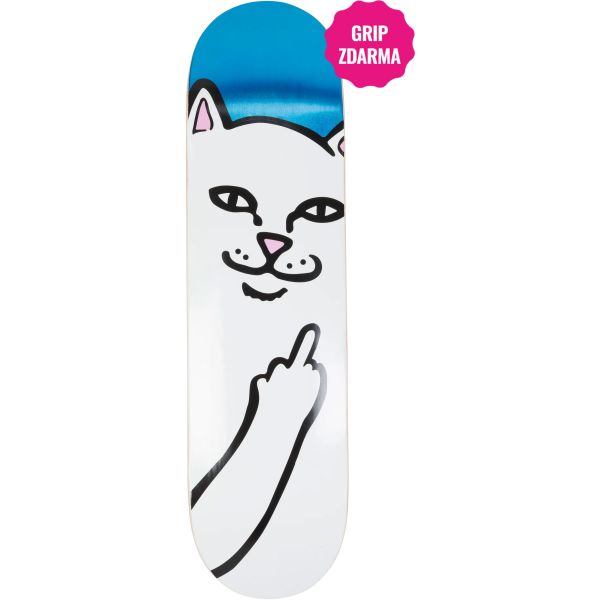 Sk8 Deska Ripndip Lord Nermal - Bílá - 8.5