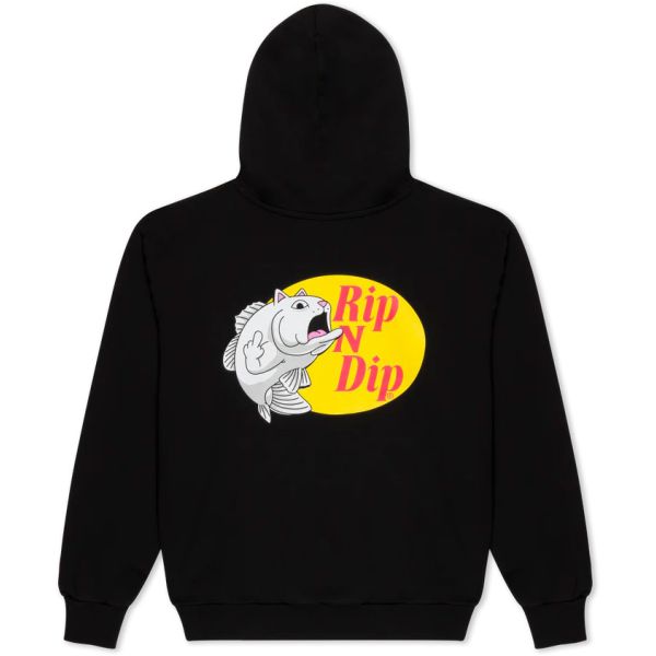 Mikina Ripndip Catfish Hoodie - Černá - Xxl