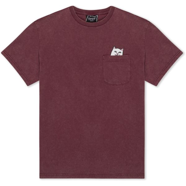 Triko Ripndip Lord Nermal Pocket - Vínová - M