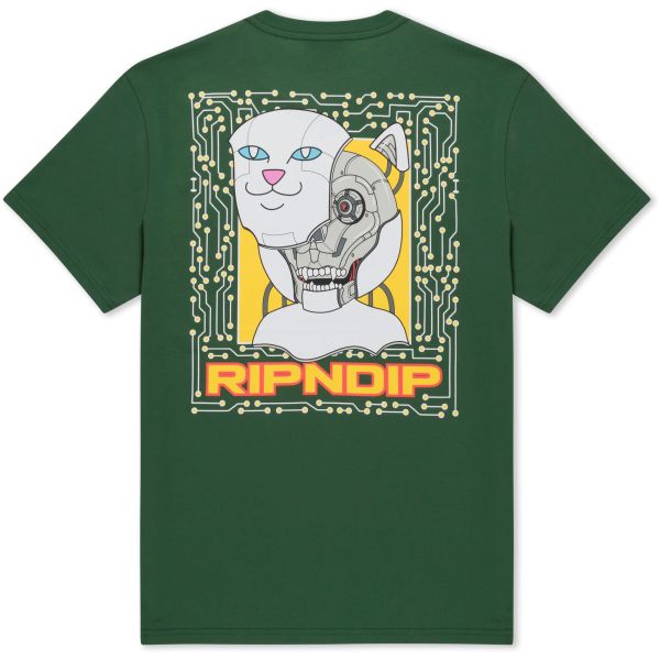 Triko Ripndip Plugged In - Zelená - Xxl