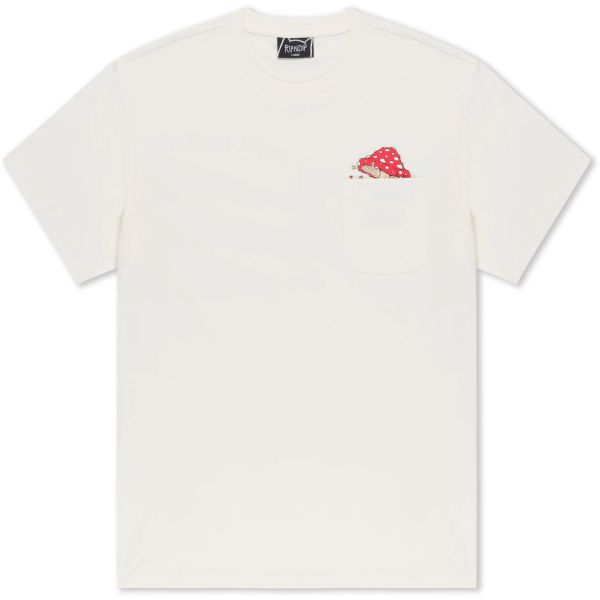 Triko Ripndip Funny Gungus Pocket - Bílá - M