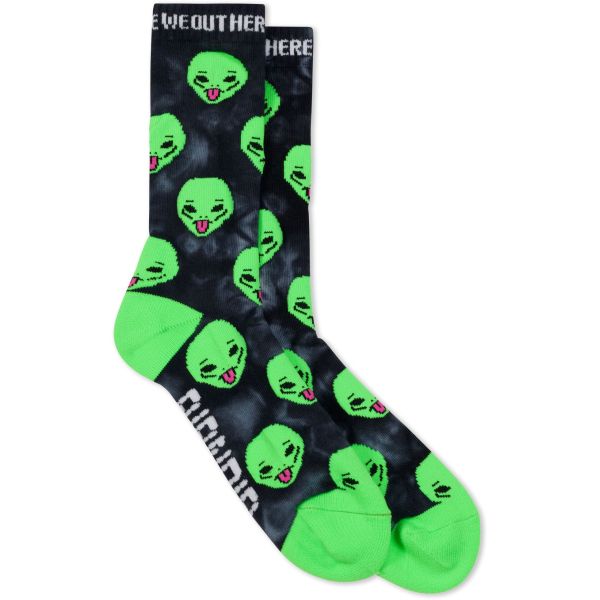 Ponožky Ripndip We Out Here - Zelená - Univerzální