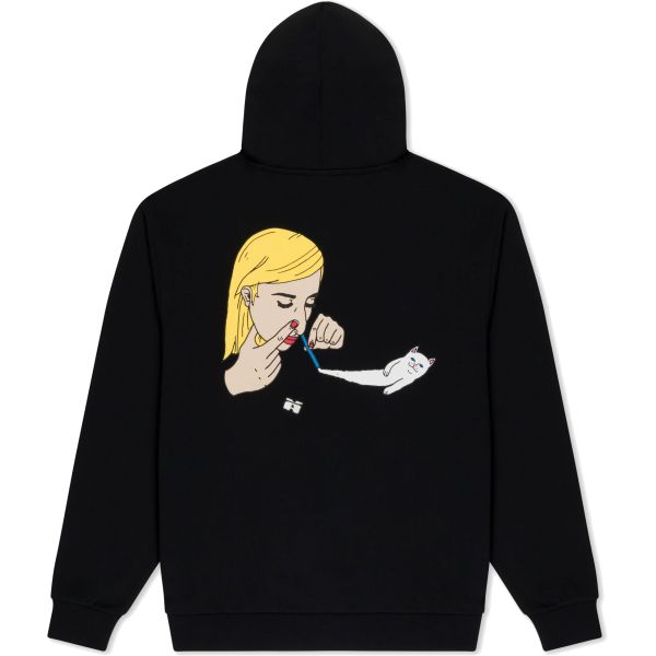 Mikina Ripndip Coconerm Hoodie - Černá - Xxl