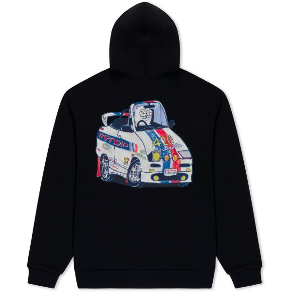 Mikina Ripndip 420 Mph Hoodie - Černá - Xl