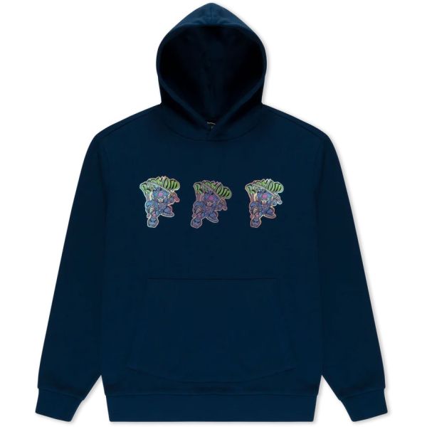 Mikina Ripndip Robo Samurai Hoodie - Modrá - S