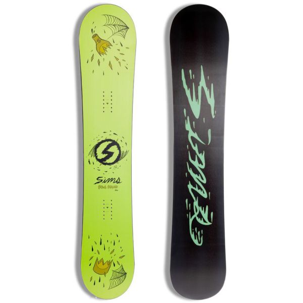 Snowboard Sims Bowl Squad - Zelená - 155W