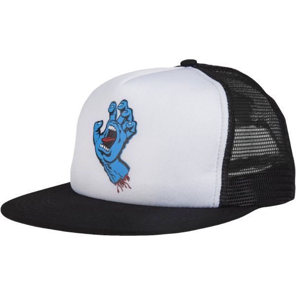 Kšiltovka Santa Cruz Classic Hand Mesh - Bílá - Univerzální