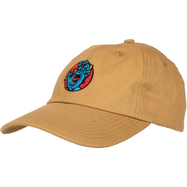 Kšiltovka Santa Cruz Hand Dot Cap - Béžová - Univerzální