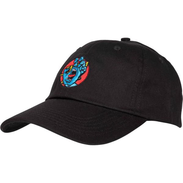Kšiltovka Santa Cruz Hand Dot Cap - Černá - Univerzální