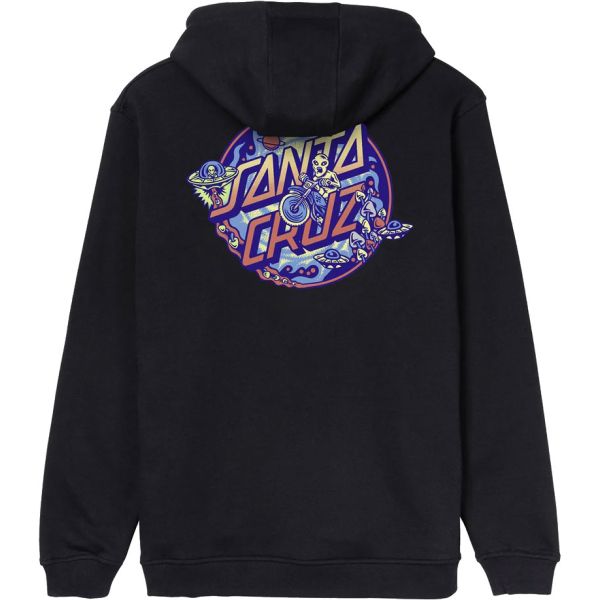 Mikina Santa Cruz Winkowski Dope Planet  - Černá - L