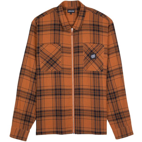 Košile Santa Cruz El Jefe L/S - Oranžová - M