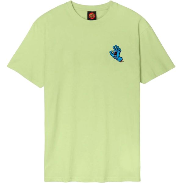 Triko Santa Cruz Screaming Hand Chest - Zelená - S