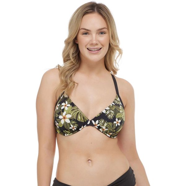 Plavky Skye Maui Hilary D-F Cup Top Wms - Zelená - E