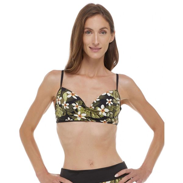 Plavky Skye Maui Liz Top Wms - Černá - S