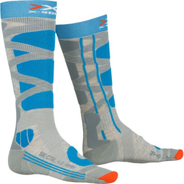 Ponožky X-Socks Ski Control 4.0 Wms - Šedá - 37/38