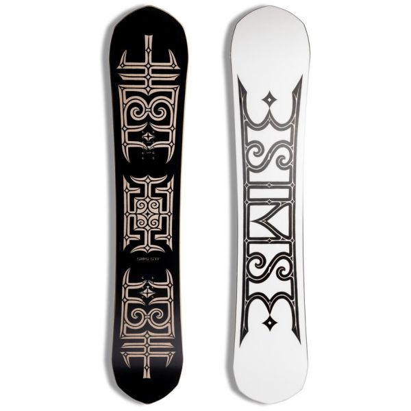 Snowboard Sims Stf - Černá - 162
