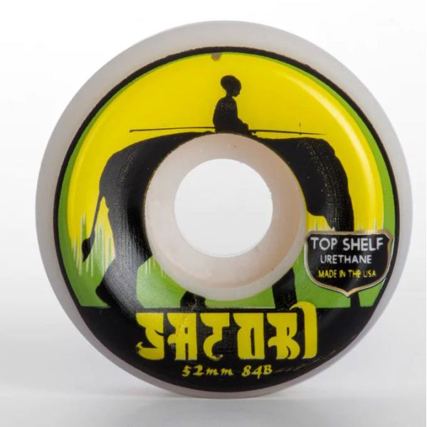 Sk8 Kola Satori Elephant Top Shelf - Žlutá - 52Mm/84B