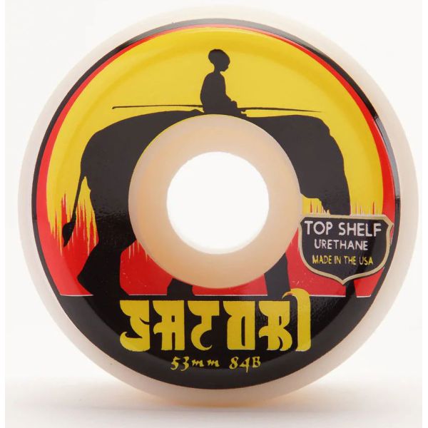 Sk8 Kola Satori Elephant Top Shelf - Žlutá - 53Mm/84B