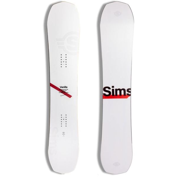Snowboard Sims Vanilla - Bílá - 144