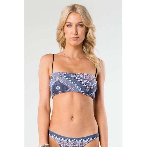 Plavky Rusty Andalusia Band Bikini Top - Modrá - 6