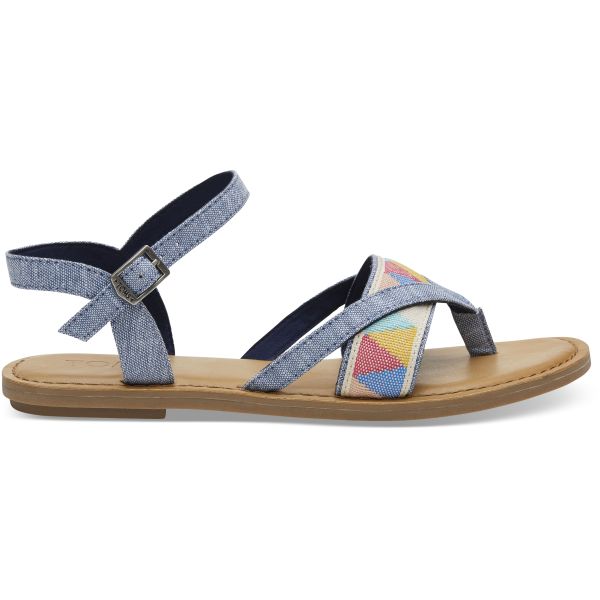 Žabky Toms Slb Chmbry/Tribl Lexie Wms - Modrá - Us8.5