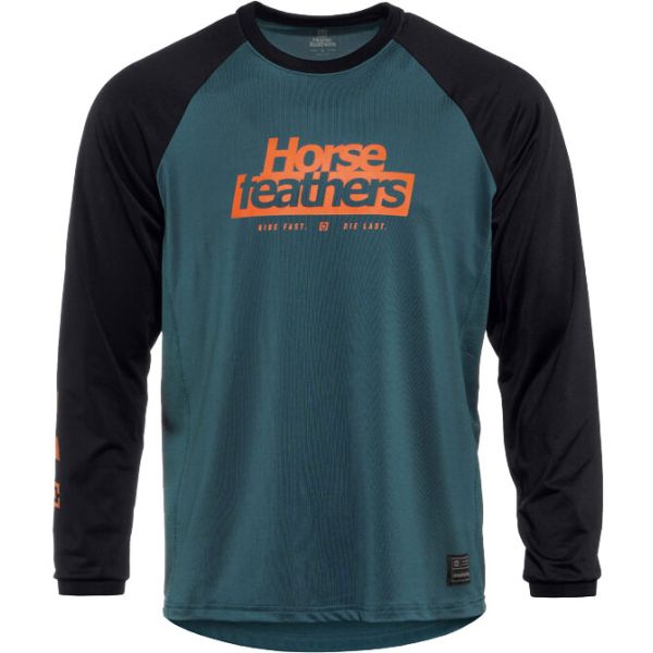Triko Horsefeathers Spike Bike Jersey L/ - Modrá - Xl